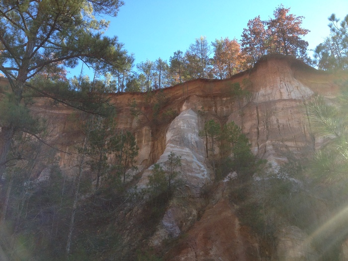 Hiking in Providence Canyon